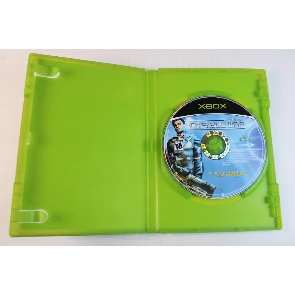 Deus Ex: Invisible War (Microsoft Xbox, 2003) Authentic, tested/works